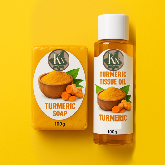 Tumeric Tissue Oil + Bar Soap Combo